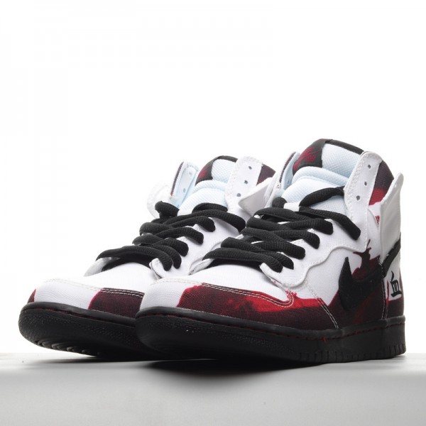 Nike Dunk SB High  Melvins 305050-103 Black White 